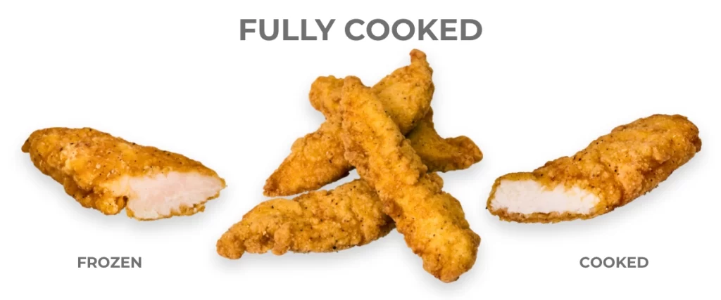 Fully Cooked Chicken Tenders