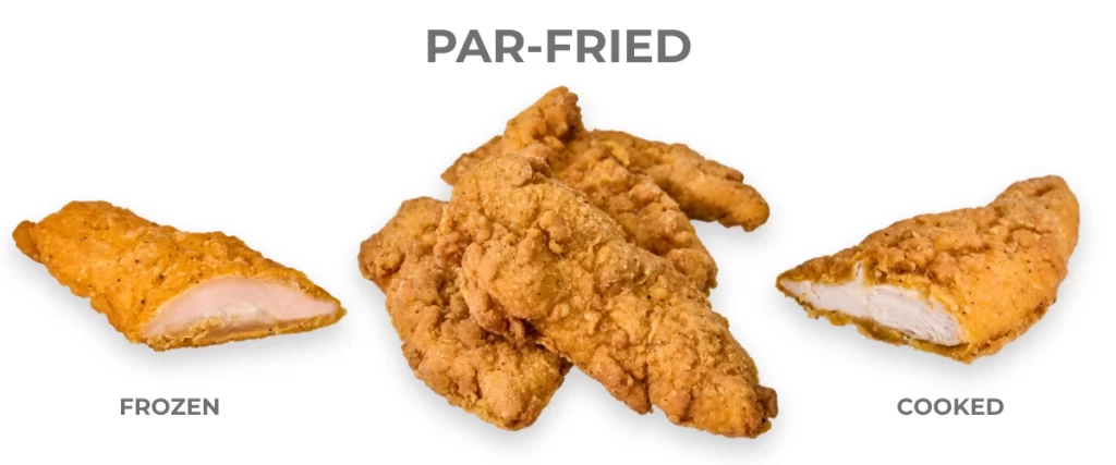Par-Fried Chicken Tenders