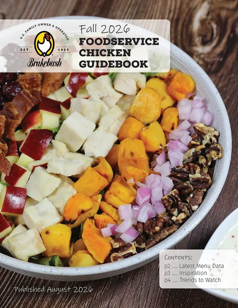Fall 2026 Foodservice Chicken Guidebook Cover