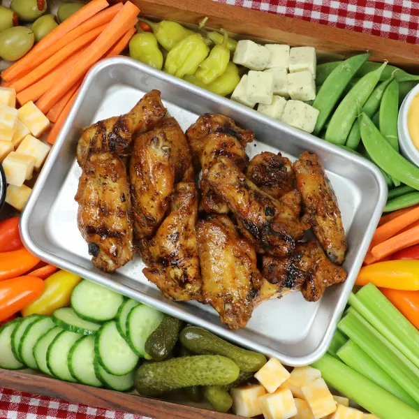 Backyard Grillin'™ Flame-Grilled Wings, Fully Cooked, Jumbo</br><p style="font-size: small; color: #DF702D">Product Code: 4610</p> - Image 2