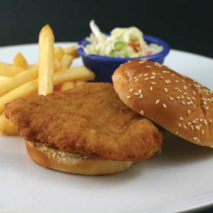 Southern Select<sup>™</sup> Breaded Chicken Breast Filets 4 oz.</br><p style="font-size: small; color: #DF702D">Product Code: 5044</p>