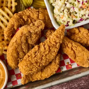 Crispy Barrel Breaded Breast Tenders, Fritter, Par-Fried</br><p style="font-size: small; color: #DF702D">Product Code: 5589</p>