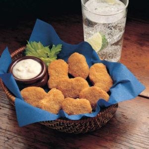 Country Goodness<sup>™</sup> CN Breaded Breast Nuggets, Fully Cooked, Frozen, 0.65 oz.</br><p style="font-size: small; color: #DF702D">Product Code: 5622</p>