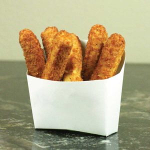 Chik'N Fry Stix<sup>™</sup>, Fully Cooked, Breaded, Frozen, 0.86 oz.</br><p style="font-size: small; color: #DF702D">Product Code: 5635</p>