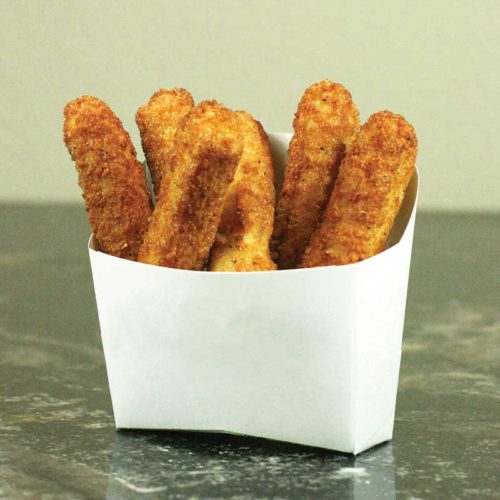 Chik'N Fry Stix™, Fully Cooked, Breaded, Frozen, 0.86 oz.Product Code ...