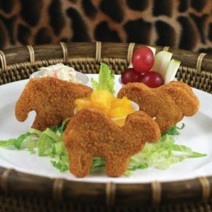 CN Whole Grain Zoo Crew<sup>™</sup> Nuggets, Fully Cooked, Breaded, Frozen, 1.1 oz.</br><p style="font-size: small; color: #DF702D">Product Code: 5646</p>