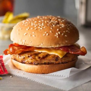 Flame-grilled Chicken Burger