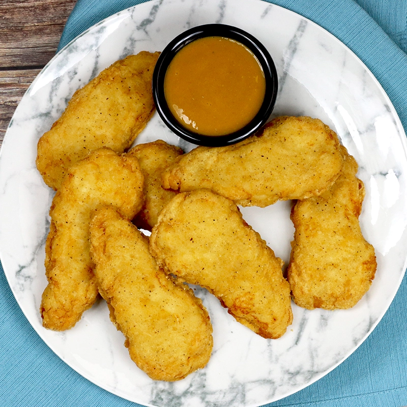 SmartShapes<sup>®</sup> Country Good™ Fully Cooked Portioned Chicken Breast Tender Fritters, 2.2 oz.</br><p style="font-size: small; color: #DF702D">Product Code: 5802</p> - Image 2