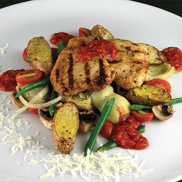 Chicken Peperonata