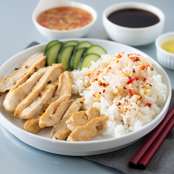 Hainanese Chicken Rice